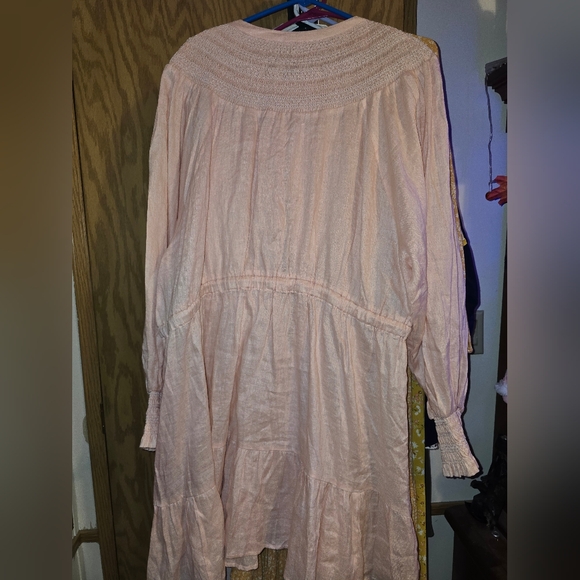 Bohemian Traders Blush Textured Button-Up - Picture 3 of 5